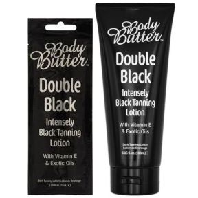 Body Butter Double Black Intensely Black Tanning Lotion Sachet
