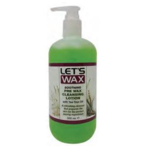 Lets Wax Pre Wax Cleansing Lotion 500ml