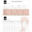 Agenda Tinting Client Record Cards 100 Pack