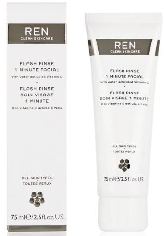 Ren Skincare Flash Rinse 1 Minute Facial 75ml