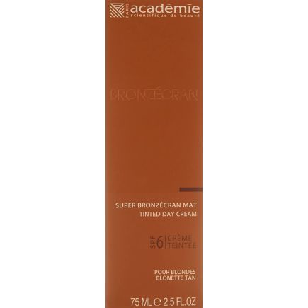 Academie Bronzecran Mat Tinted Day Cream SPF 6 75ml Tester