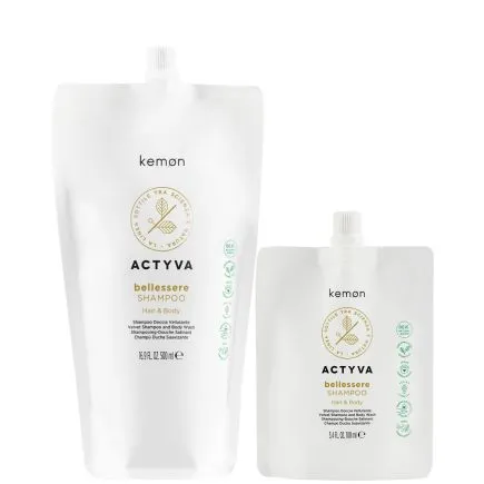 Kemon Actyva Bellessere Shampoo Pouch Bag 500ml