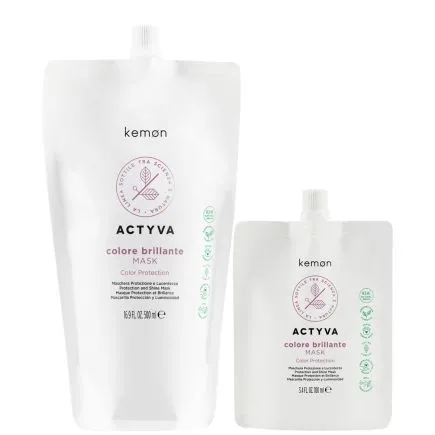 Kemon Actyva Colore Brillante Mask Pouch Bag 500ml