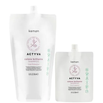 Kemon Actyva Colore Brillante Shampoo Pouch Bag 500ml