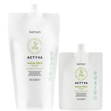 Kemon Actyva Nuova Fibra Mask Pouch Bag 500ml