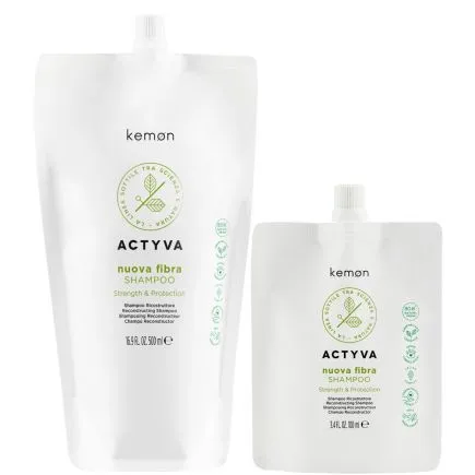 Kemon Actyva Nuova Fibra Shampoo Pouch Bag 500ml