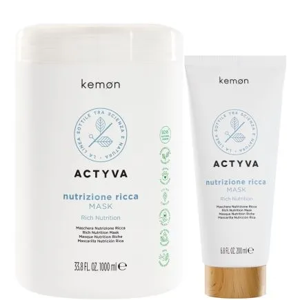 Kemon Actyva Nutrizione Ricca Mask 1 Litre
