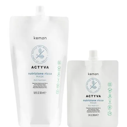Kemon Actyva Nutrizione Ricca Mask Pouch Bag 500ml