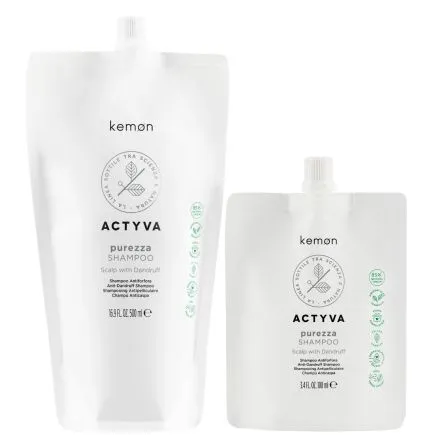 Kemon Actyva Purezza Shampoo Pouch Bag 500ml
