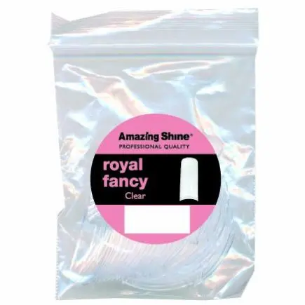 Amazing Shine Royal Fancy Natural Nail Tips Size 6