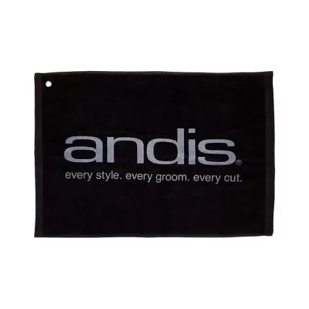 Andis Black Barber Towel