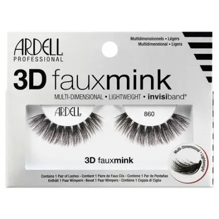 Ardell 3D Faux Mink Lashes Black 860