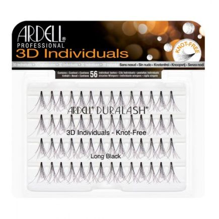 Ardell Duralash 3D Individuals Knot Free - Long Black