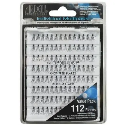 Ardell Duralash Individual Knot Free Medium Black Multipack (112 Flares)