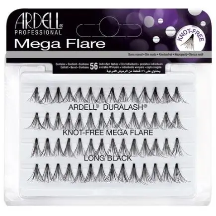 Ardell Mega Flare Individual Lashes - Long Black