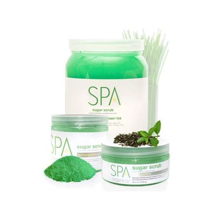 BCL Spa Lemongrass & Green Tea Sugar Scrub 8oz