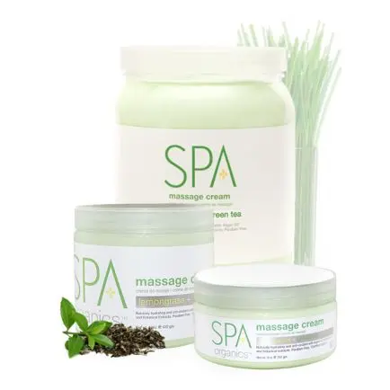 BCL Spa Lemongrass & Green Tea Massage Cream 64oz