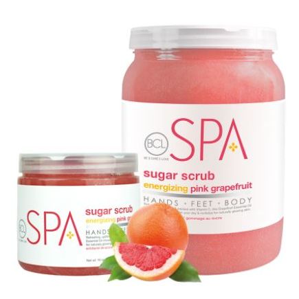 BCL Spa Pink Grapefruit Sugar Scrub 16oz