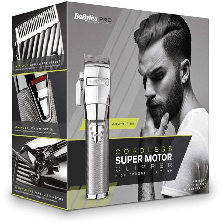 BaByliss Pro Super Motor Cordless Hair Clipper