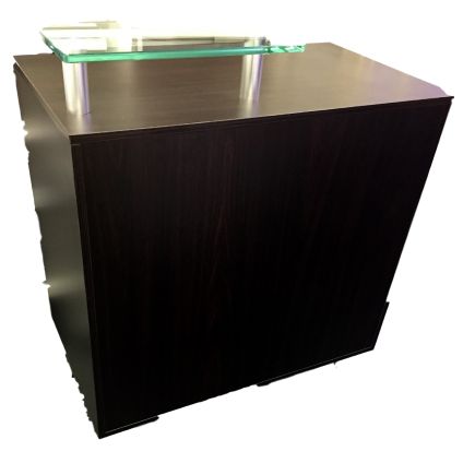 Beauty Intenational Fab Reception Desk Black
