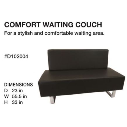 Beauty International Comfort Waiting Couch