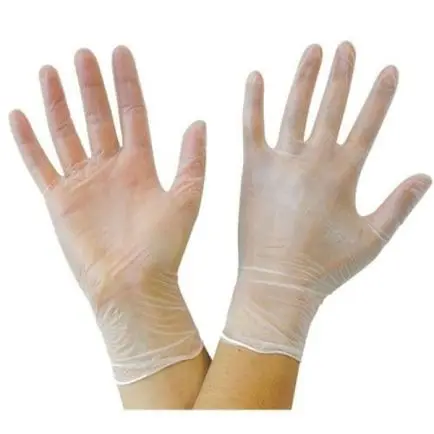 Permium Vinyl Powder Free Gloves Medium 100 Pack