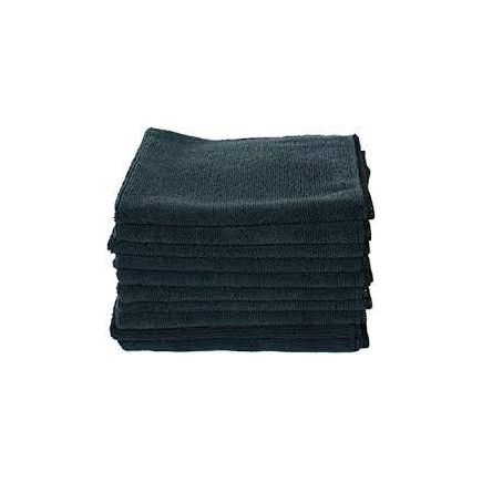 Micro Fiber Towel Black 10pk