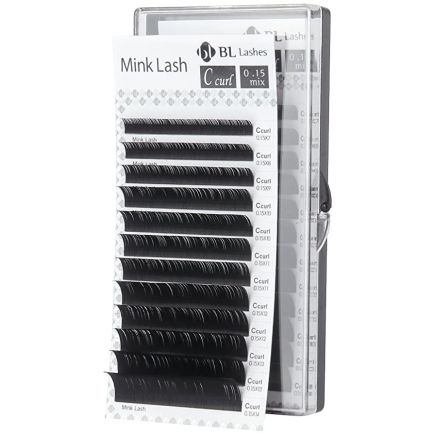 Blink Mink Lashes C Curl 11mm x 0.15mm