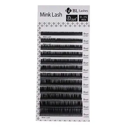 Blink Mink Lashes D Curl 8mm x 0.15mm