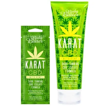 Body Butter Karat CBD Dark Tanning Lotion Sachet