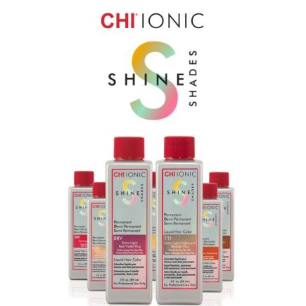 CHI Ionic Shine Hair Colour 4A Dark Ash Brown 89ml