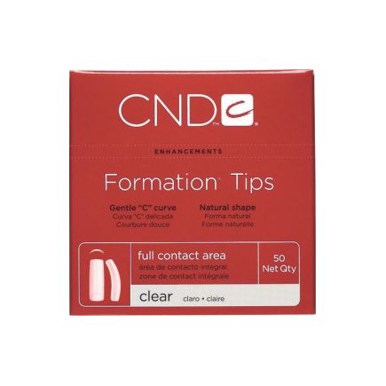 CND Formation Nail Tips 50 Pack Size 6