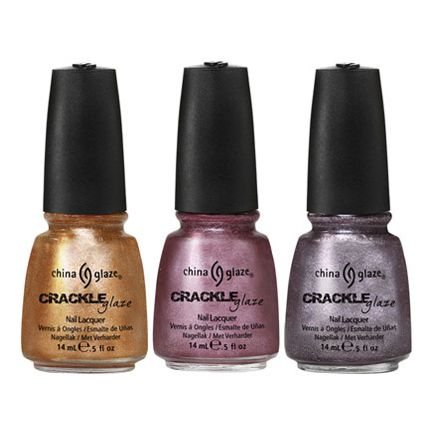 China Glaze Crackle Professional Nail Polishes