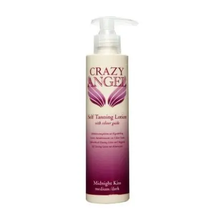 Crazy Angel Midnight Kiss Tanning Lotion 200ml