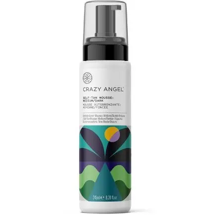 Crazy Angel Self Tan Mousse Medium/Dark 245ml