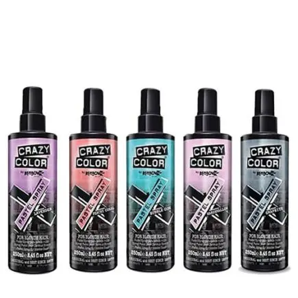 Crazy Color Temporary Hair Dye Pastel Spray Marshmallow