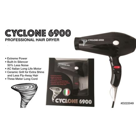 Cyclone 6900 Salon Professional Hair Dryer