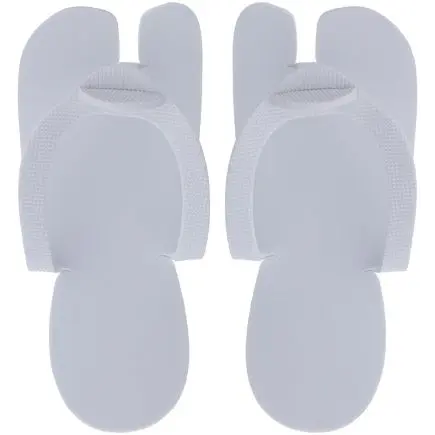 Disposable Pedicure Slippers White 10 Pack