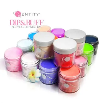 Entity Dip & Buff Acrylic Dipping Powder Buttoned Up Babe 23g