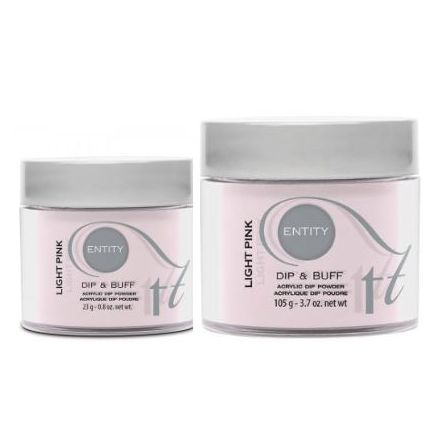 Entity Dip & Buff Dipping Powder Light Pink 23g