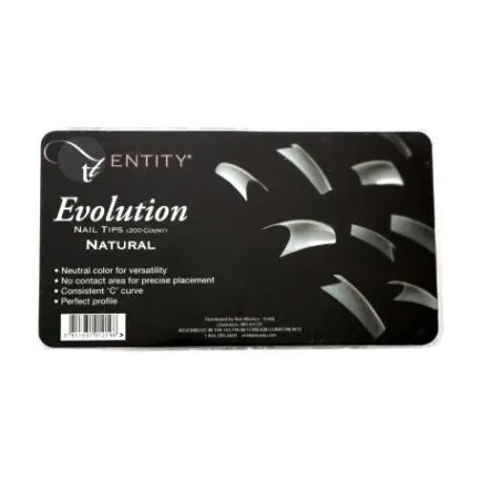 Entity Evolution Natural Nail Tips 200 Pack
