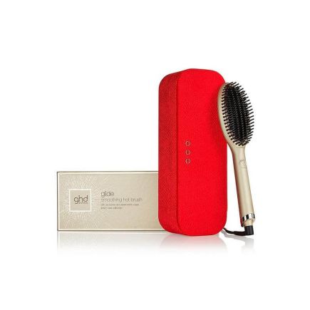 GHD Glide And Vanity Case In Champagne Gold