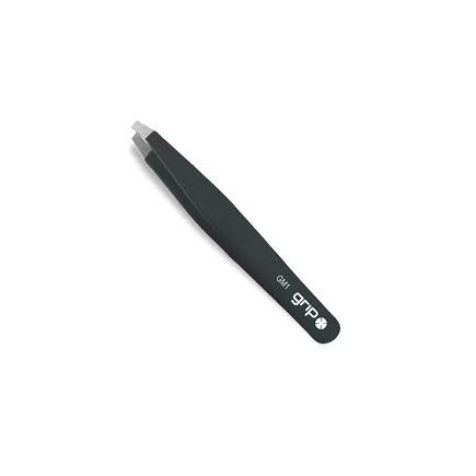 GRIP Slanted Tweezers Black