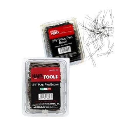 Hair Tools 2.5 Inch Wavy Pins 100 Pack