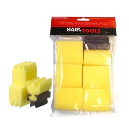 Hair Tools Nutralising Sponge 6 Pack