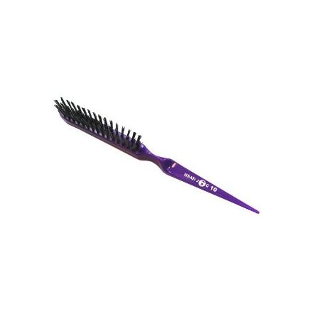 Headjog 10 Purple Back Combing Brush