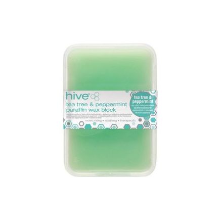 Hive Paraffin Treament Wax Block 450ml Tea Tree & Peppermint