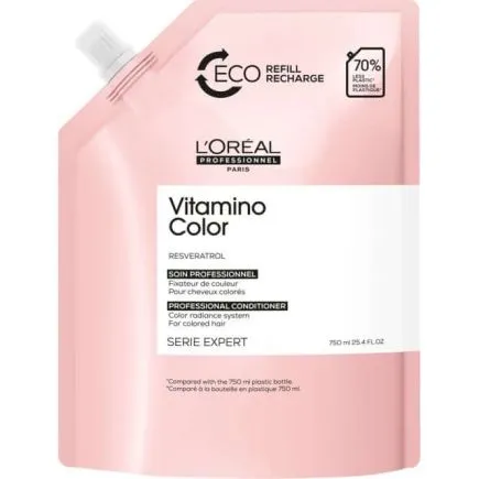 L'Oreal Serie Expert Vitamino Color Conditioner 750ml Refill