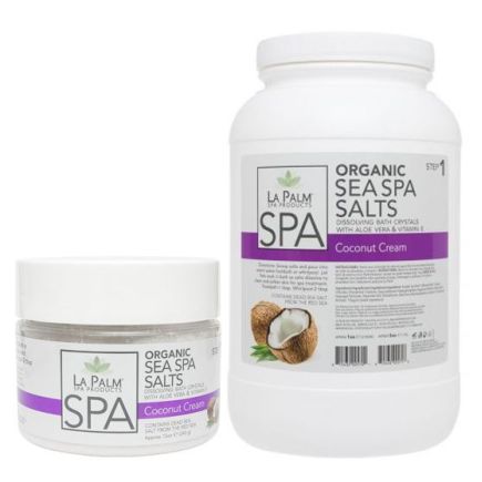 La Palm Coconut Organic Sea Salt Pedicure & Manicure Soaks