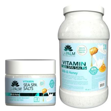 La Palm Sea Spa Salt Soak Milk & Honey 5 Gallon